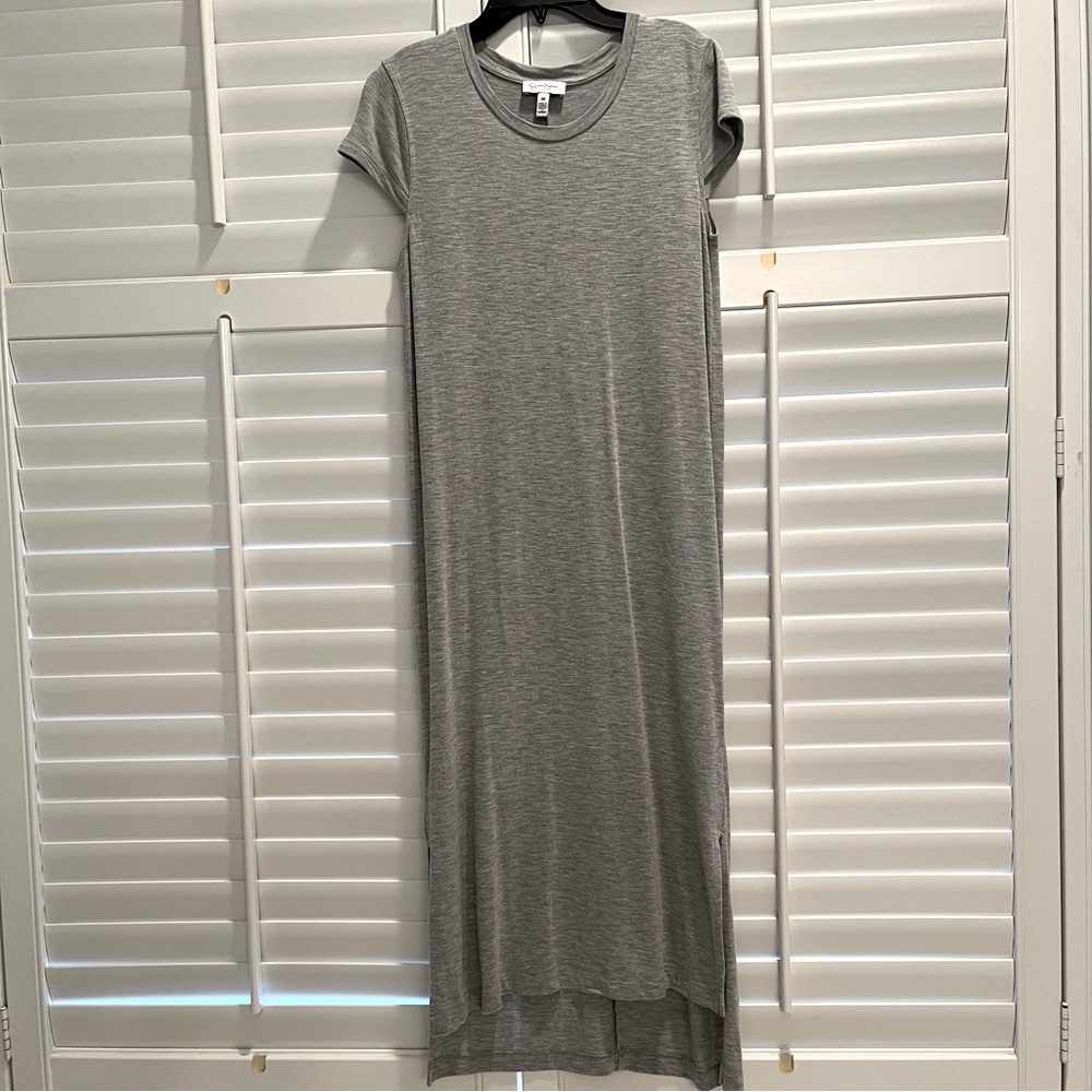 Jessica Simpson Heather Gray Long Dress Size Medium